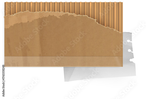 Corrugated Cardboard Background