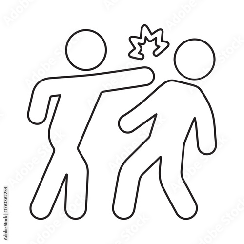 Fight illustration