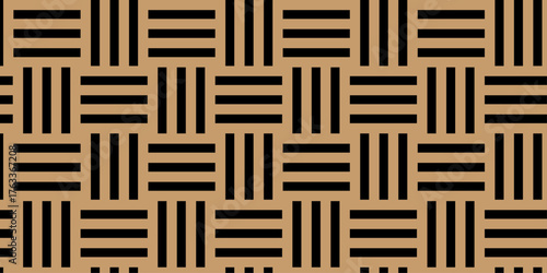 Seamless geometric pattern vector diamond art tile plate. Square illustration vintage wall, geometric fabric wallpaper.	