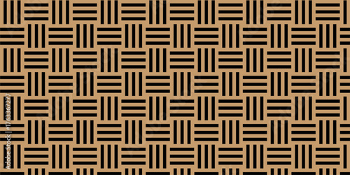 Seamless geometric pattern vector diamond art tile plate. Square illustration vintage wall, geometric fabric wallpaper.	