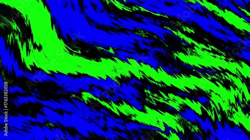 Digital abstract flowing waves stripes background animation	