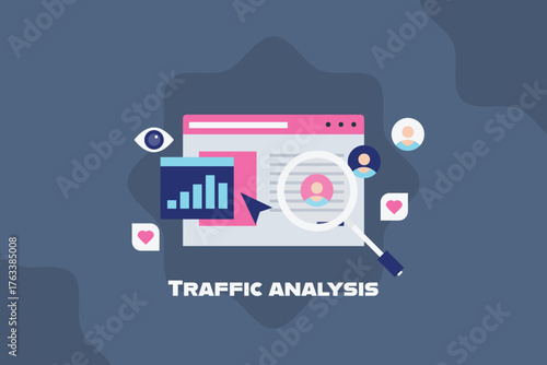 Analyzing website traffic and audience behavior to track growth, optimize engagement, and strengthen brand presence.