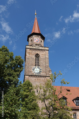 St. Michael Church in Fürth, Germany In Summer