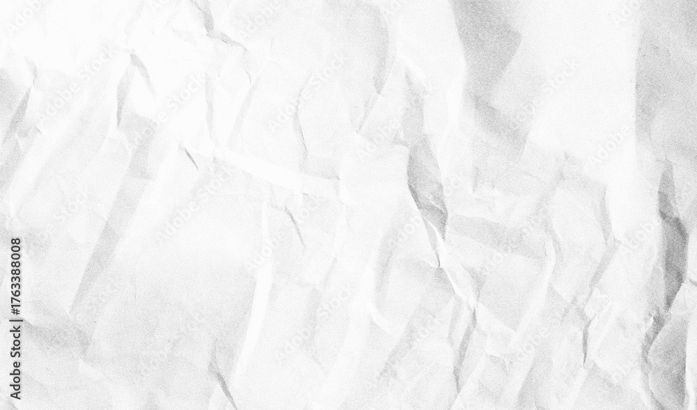 Fototapeta premium Abstract grunge crumpled creased paper distressed texture background overlay effect design element