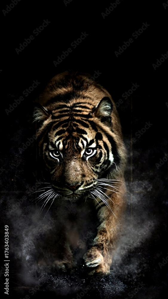 Obraz premium Shadow Stalker Tiger