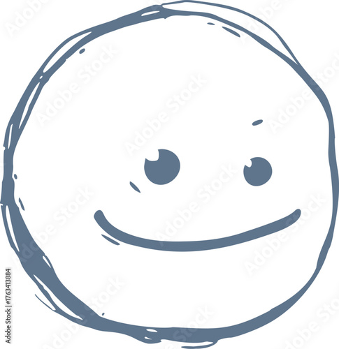 Creative design of funny meme face