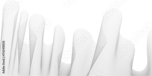 Close-up macro of white plastic bottles and cotton swabs used for hygiene and medical care, isolated on a clean background