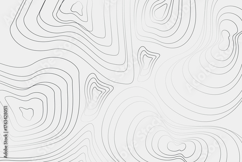 Abstract topographic pattern background with smooth flowing lines and subtle gradient texture for modern graphic design projects