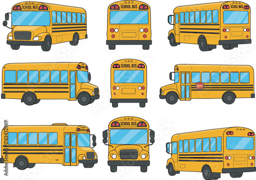 Fresh organic green and red lettuce, cabbage, and spinach vegetable collection illustration, healthy salad leaves set isolated on white background, vector design