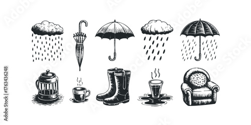 Rainy Day Comfort Objects Collection