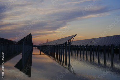 Wallpaper Mural Solar panels green energy light energy Torontodigital.ca