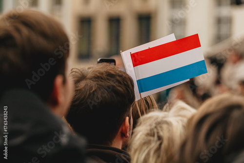 Fotografie LUXEMBOURG - 3 October 2025: Reportage of the historic Trounwiessel, the  celebr