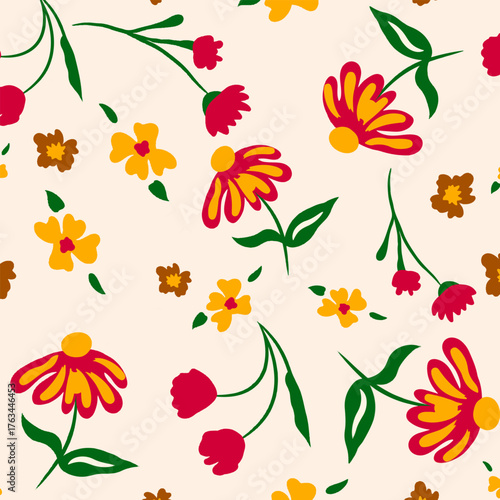 Abstract Flower background suitable for home decore and wallpaper purpose