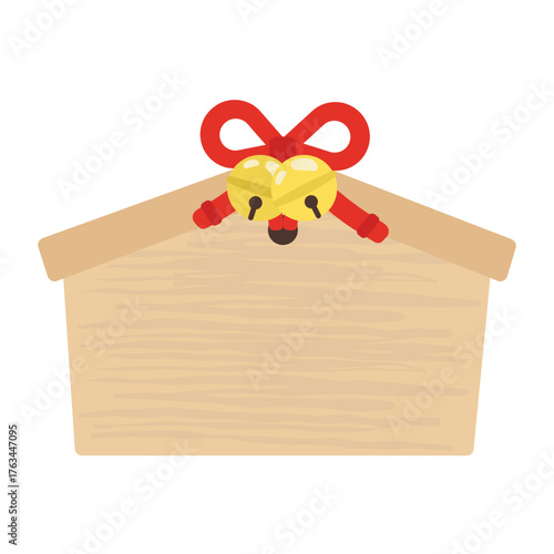 絵馬　イラスト