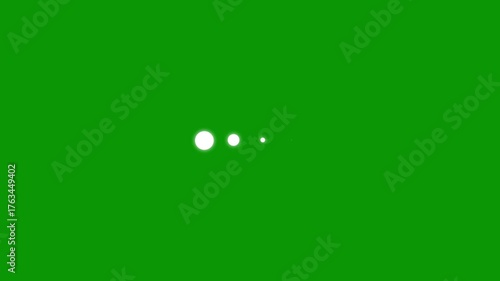 Circle loding animation on black background, loading progress bar loading animation, A dynamic loding animation, Beautiful Circle Loading icon animation, on a green background. 4k video