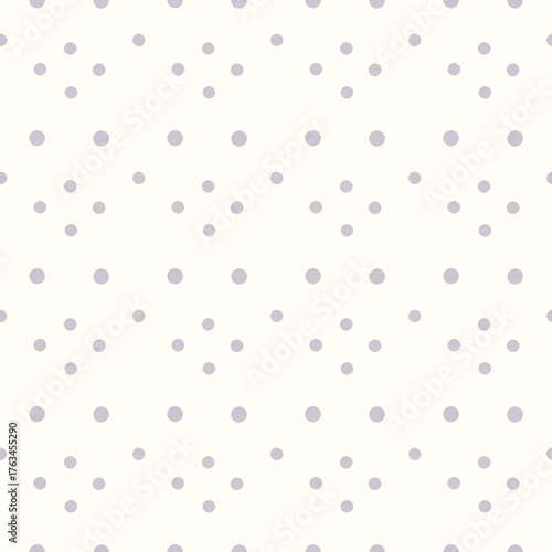 Seamless pattern of small gray dots on a light background.