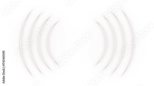Photos Abstract sound wave PNG overlay with soft gradient lines, creating a dynamic vis