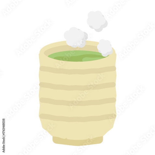 緑茶　イラスト