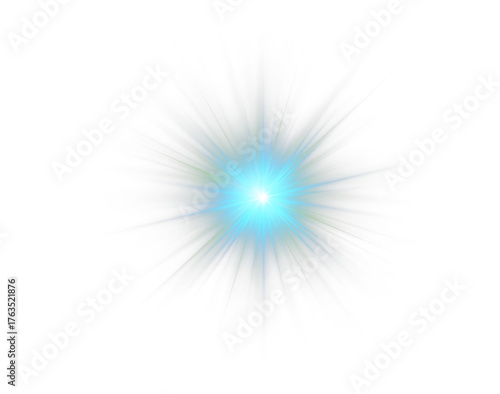 Radiant colorful PNG star with glowing sparkles and luminous rays. Bright highlights create magical and vibrant visuals. Transparent shining sun with sparkling flashes adds charm and energy.