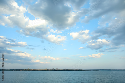 Beautiful view of blue sky ...