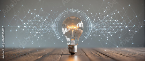 Wallpaper Mural light bulbs concept creative idea with innovative technology and creativity, Concept of idea and innovation Torontodigital.ca