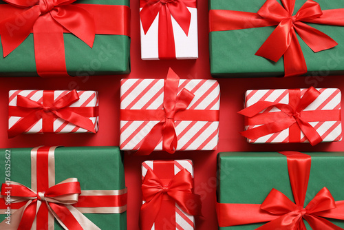 Christmas holiday gift boxe...