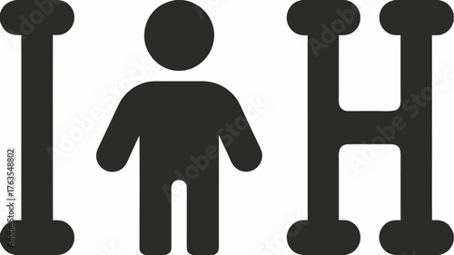 Empowering Human Infrastructure: Bold Symbol of Strength and Support for Progress, Building a Better Future Together with Solid Foundations