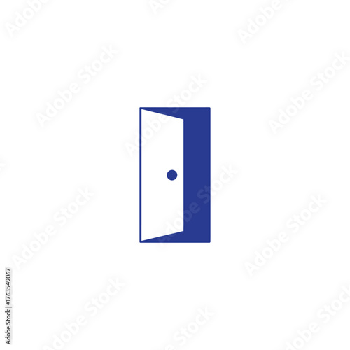 Unlock new possibilities with this open doorway, a symbol of fresh starts and opportunities for growth, perfect for inspirational designs