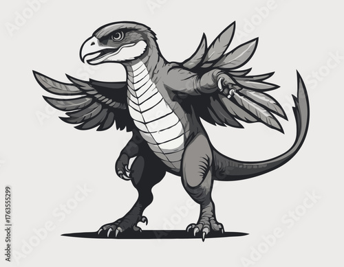 raptor mascot