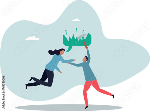 Right to speak, freedom of speech or truth or negative censorship, delete or remove opponent opinion,about a man and his life.