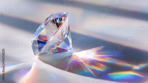 プリズムのように輝くダイヤモンド・透明感と上品さを感じるビジュアル