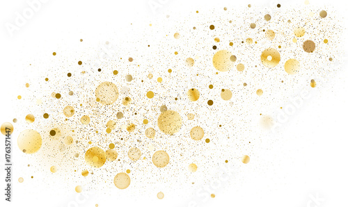 The dust sparks and golden stars shine with special light. Vector sparkles on a transparent background. . Stock royalty free vector illustration. PNG magical golden dust with glowing particles shine