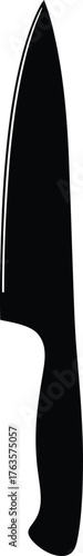 Minimalist black silhouette vector element of a futuristic helmet profile or stylized short haircut
