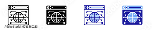 Backlink   Icon Set Multiple Style Collection