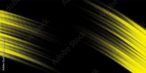 yellow black brush wrap car sticker pattern abstract banner sporty lines black yellow color combination grunge brush pattern racing motorsport design.