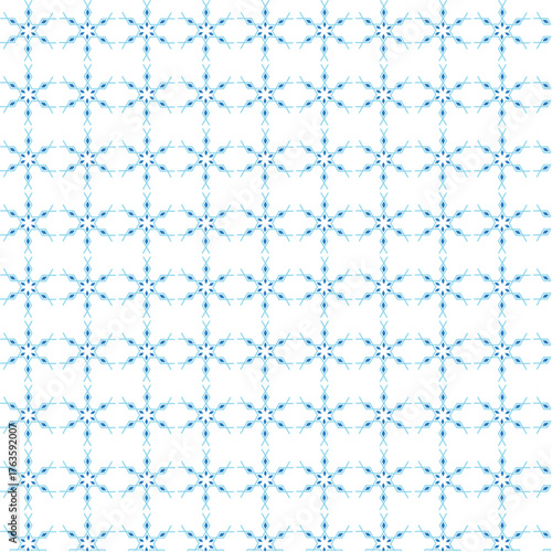 seamless pattern with snowflakes