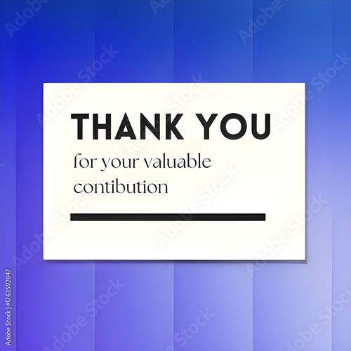 Thank you word illustration