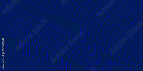 Vector blue bACKGROUND lines pattern. horizontal template for contemporary formal invitation, prestigious gift certificate, digital luxury business banner, VECTOR