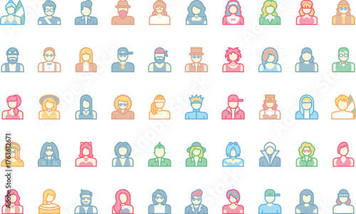 Urban and tribes icons High-Quality Vector Icons Collection with Editable Stroke. Ideal for Professional and Creative Projects