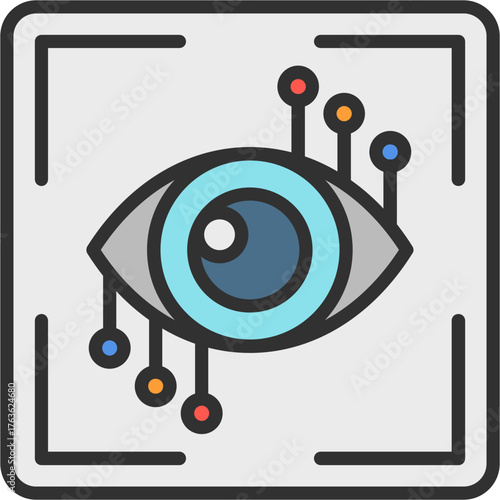 Eye Scanner Icon