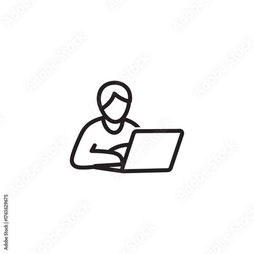 Om symbol in a circle with a square border