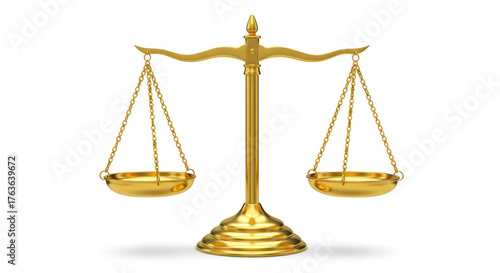 golden scales of justice