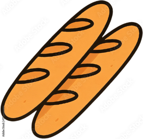 bread and pastry bakery French Toast,Donut,Bagels,pretzel,salt bread,Sandwich,hot dog,Macaron,Cupcake,Croissant,plain bread icon, bread, cupcake, pancakes, donut, cake, pudding. Generative AI