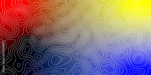 Abstract background with lines, abstract seamless pattern with linear stylized salmon fish fillet texture. topographic wavy pattern design. 