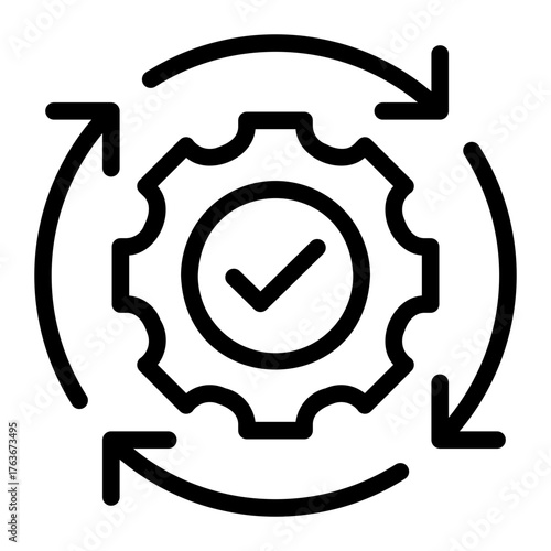 criteria line icon