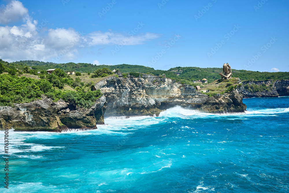 Fototapeta premium Broken beach. Nusa Penida, Bali