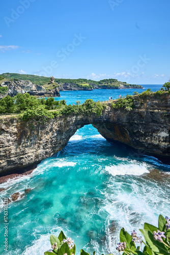 Broken beach. Nusa Penida, Bali