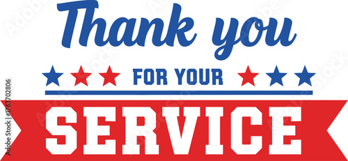 Thank you for your service patriotic american military support