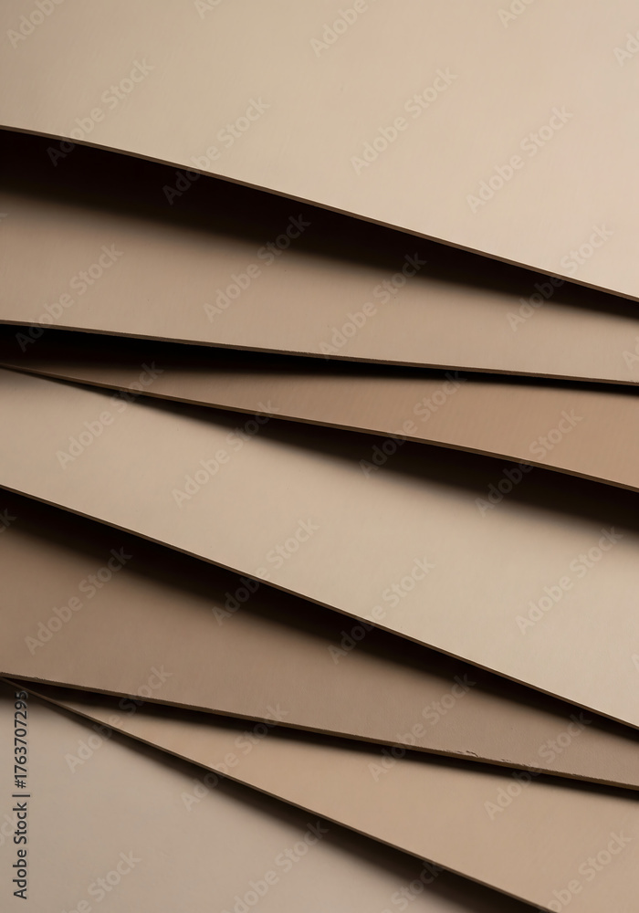 Fototapeta premium Layered Clay and Beige Abstract Texture in Soft Natural Light
