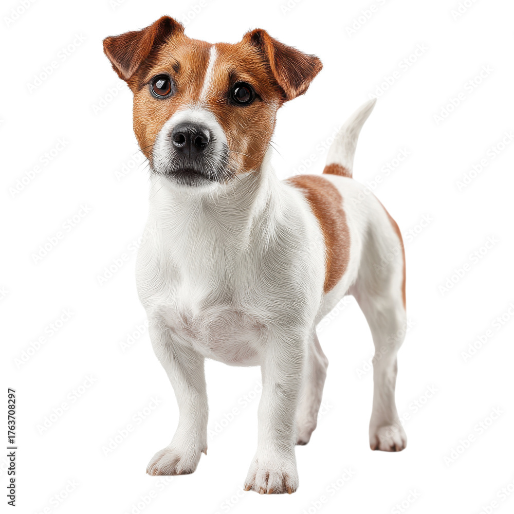 Obraz premium Proud small dog with a sharp gaze